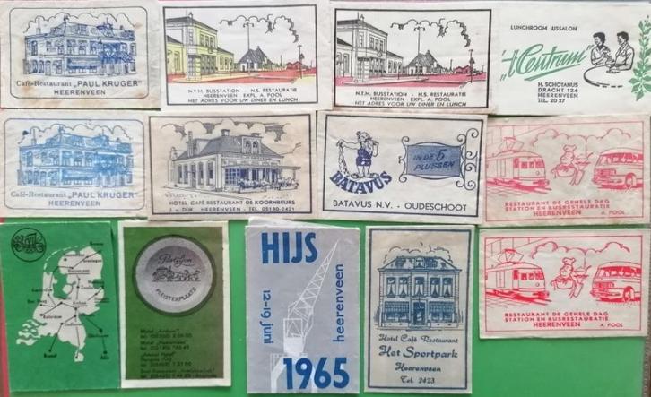 Heerenveen 555, Verzamelen, Suikerzakjes, Verzenden
