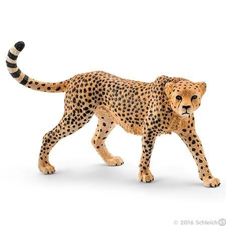 Schleich 14746 luipaard, dierfiguur, Verzamelen, Dierenverzamelingen, Zo goed als nieuw, Beeldje of Figuurtje, Wild dier, Ophalen of Verzenden