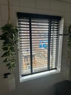 Fenstr jaloezie hout 50 mm zwart - 80x130 cm, Ophalen, Zo goed als nieuw