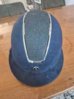 Paardrijcap BR, Blauw, Ophalen of Verzenden, Gedragen, Maat 46/48 (XL) of groter