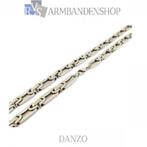 rvs ketting gepolijst edelstaal koningsschakel RVS zilver, Sieraden, Tassen en Uiterlijk, Kettingen, Verzenden, Nieuw, Zilver