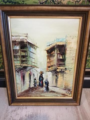 Schitterend olieverf op doek 40x50 cm gesigneerd. Prachtige  beschikbaar voor biedingen