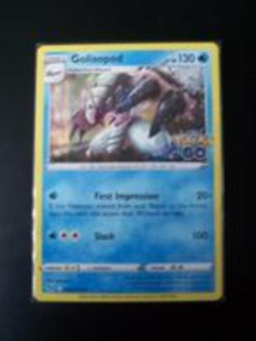 8054: Nieuwe Pokemon GO kaart Holo Rare GOLISOPOD  (026/078), Hobby en Vrije tijd, Verzamelkaartspellen | Pokémon, Nieuw, Losse kaart