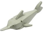 Lego Light Gray Sawfish with Debossed Eyes, Ophalen of Verzenden, Gebruikt, Losse stenen, Lego