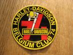 Harley-Davidson Belgium Club 74 Sticker, Ophalen, Nieuw, Motoren