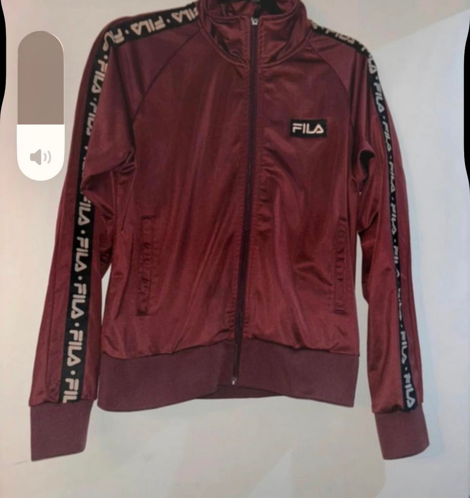 Fila damesvest bordeaux rood maat M, Ophalen of Verzenden, Zo goed als nieuw, Maat 38/40 (M), Rood