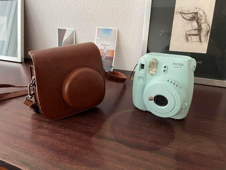 Instax Mini 9 Set: Camera, Tas, Films & Lens, Audio, Tv en Foto, Fotocamera's Analoog, Zo goed als nieuw, Polaroid, Fuji, Ophalen of Verzenden