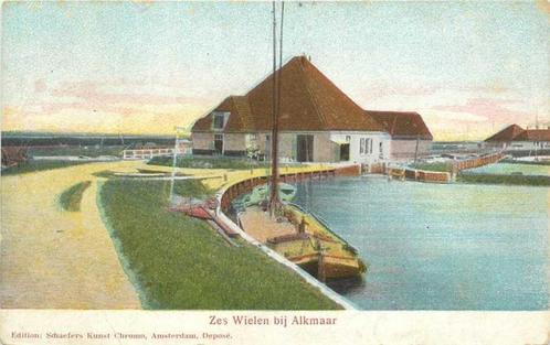 (300-318-023) Alkmaar Zes Wielen, Verzamelen, Ansichtkaarten | Nederland, Noord-Holland, Verzenden