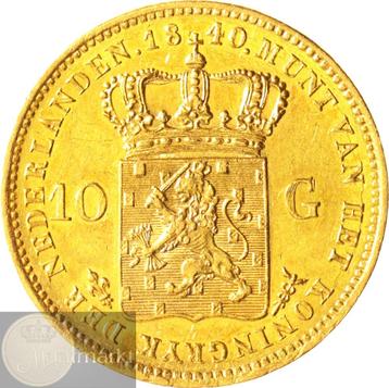Nederland - Gouden tientje / 10 gulden 1840 Willem I beschikbaar voor biedingen