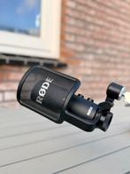 RØDE NT-USB + PSA1 arm, Ophalen of Verzenden, Zo goed als nieuw, Studiomicrofoon