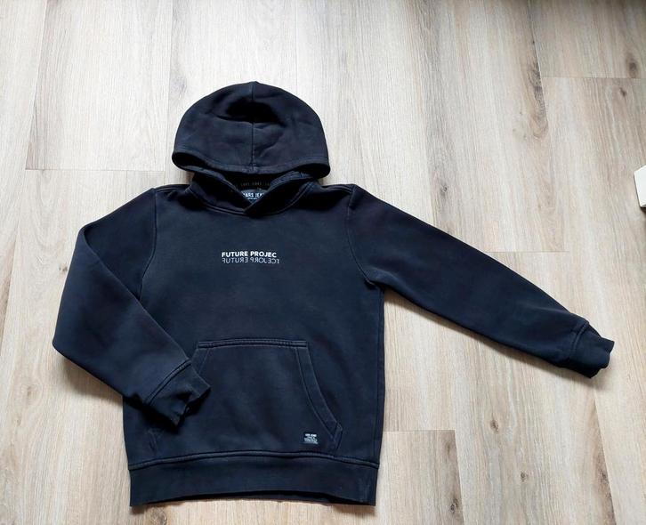 Stoere sweater hoodie Cars Jeans mt 134-140, Kinderen en Baby's, Kinderkleding | Maat 134, Zo goed als nieuw, Jongen, Trui of Vest