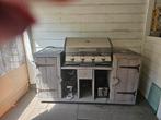 Buitenkeuken met cadac barbeque, Tuin en Terras, Buitenkeukens, Ophalen, Zo goed als nieuw, Gas