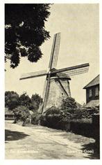 Ansichkaart Laren (NH) de molen, Ophalen of Verzenden, Ongelopen, Noord-Holland