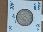Nederland halve gulden 1868 zilver, Ophalen of Verzenden, Koning Willem III, ½ gulden, Zilver