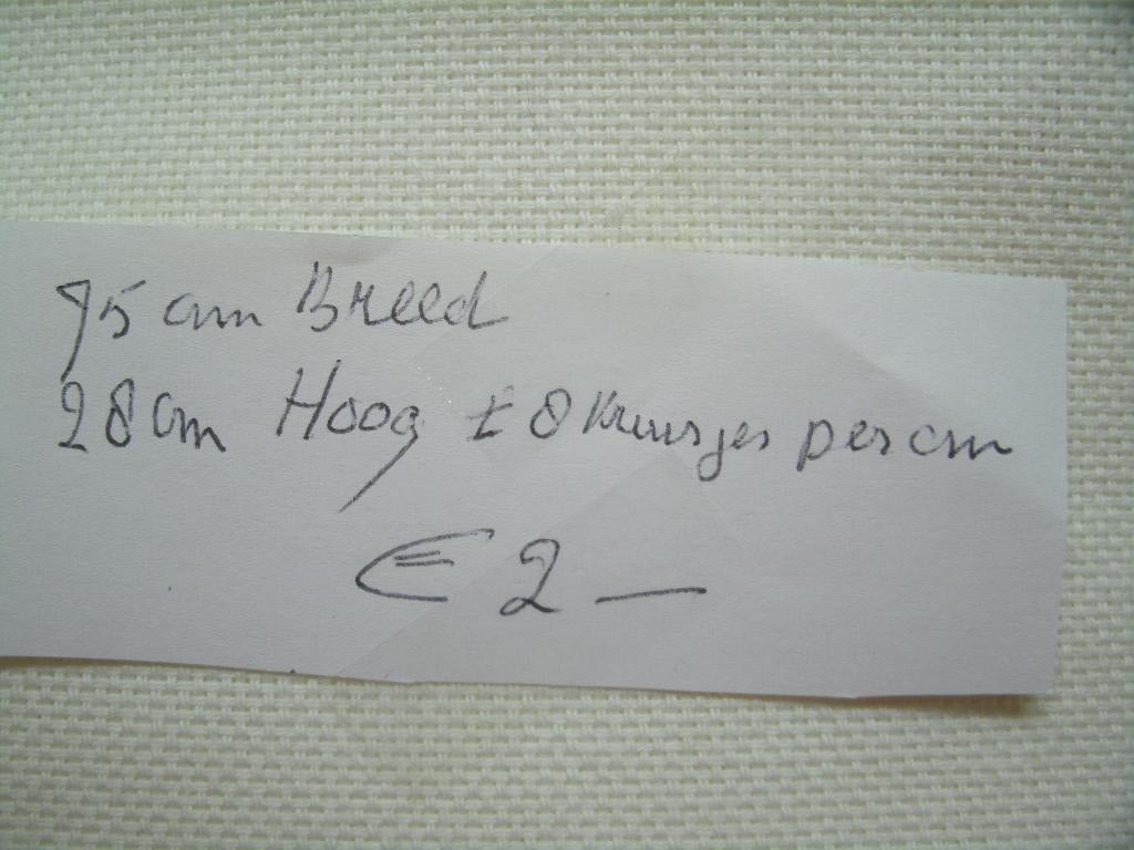 bg 74 75x28 8 kr  65gr 2,00, Ophalen of Verzenden, Patroon