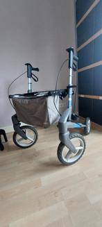 Topro Olympos ATR rollator met tas en stokhouder, Diversen, Rollators, Ophalen, Zo goed als nieuw