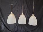 Hanglampen melkglas, Ophalen, Metaal