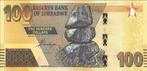 Zimbabwe bankbiljet 100 Dollars 2020/2022, Pick 106a UNC, Postzegels en Munten, Bankbiljetten | Afrika, Ophalen of Verzenden, Zimbabwe
