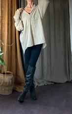 Gave oversized katoenpoplin shirt vib greige 38, Ophalen of Verzenden, Zo goed als nieuw, Maat 38/40 (M)