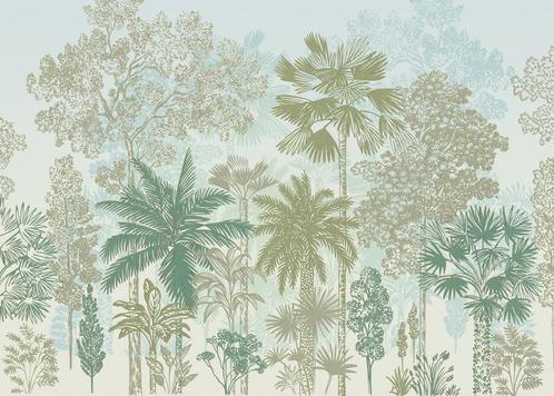 Jungle behang Milla de Palma, botanisch behang, Vliesbehang, Huis en Inrichting, Stoffering | Behang, minder dan 10 m², Verzenden