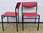 10 x Gijs van der Sluis Vintage schoolstoelen design stoelen, Huis en Inrichting, Stoelen, Ophalen of Verzenden, Zo goed als nieuw