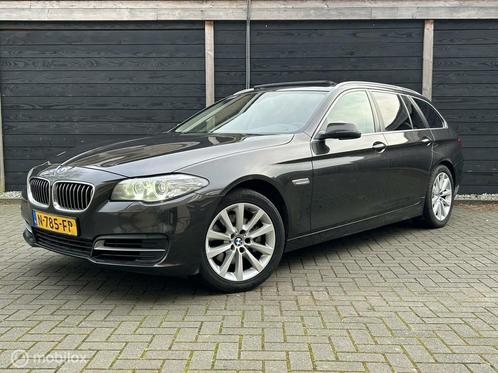 BMW 5-serie Touring 520xd 184 PK AUT. High Executive 18" / T, Auto's, BMW, Bedrijf, Te koop, 5-Serie, 4x4, ABS, Airbags, Airconditioning