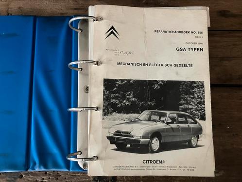 Citroën GSA werkplaatshandboeken 855 1 & 2, Boeken, Auto's | Boeken, Gelezen, Citroën, Ophalen of Verzenden