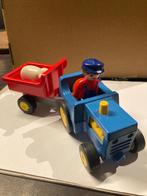 Playmobil 123 tractor, Ophalen of Verzenden, Gebruikt