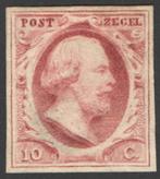 Nederland NVPH nr 2 ongebruikt Koning Willem III 1852, Postzegels en Munten, Postzegels | Nederland, Ophalen of Verzenden, T/m 1940