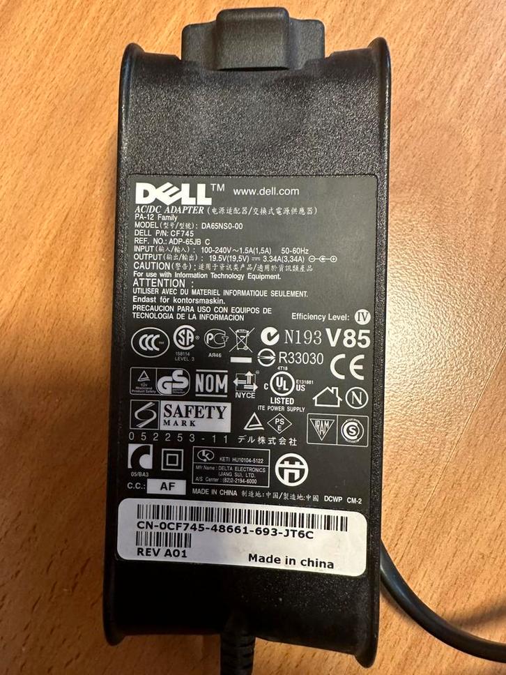 Diverse opladers Dell HP, Computers en Software, Laptop-opladers, Zo goed als nieuw, Ophalen of Verzenden