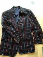 Burberry colbert, 100% wol, ruit., Ophalen of Verzenden, Zo goed als nieuw, Blauw