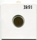 ½ cent 1891  Koningin Wilhelmina, Ophalen of Verzenden, Koningin Wilhelmina, Losse munt