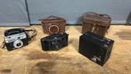 3 oude antieke foto toestellen. Kodak 120., Ophalen of Verzenden, Niet werkend, Compact, Overige Merken