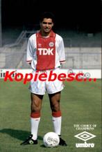 AJAX Sonny Silooy Seizoen 1990/91 UMBRO reclame# 421, Verzamelen, Verzenden, Zo goed als nieuw, Ajax, Spelerskaart