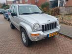 Jeep Cherokee 3.7 V6 AUT 2004 Grijs, Auto's, Automaat, 3700 cc, 3360 kg, Origineel Nederlands