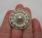 Zilveren Zeeuwse knoppen broche nr.1211, Verzenden, Minder dan 4 cm, Zo goed als nieuw, Zilver