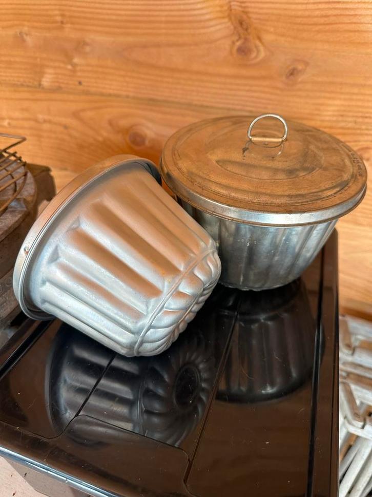 2 Poffertpannen - voor Ouderwetse Poffert, Huis en Inrichting, Keuken | Keukenbenodigdheden, Gebruikt, Verzenden