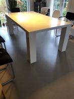 Eettafel wit, Huis en Inrichting, Tafels | Eettafels, 200 cm of meer, Kunststof, 100 tot 150 cm, Modern