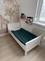 Wit Kinderbed 150x70 cm met toebehoren, Kinderen en Baby's, Kinderkamer | Bedden, Ophalen, Gebruikt, 70 tot 85 cm, 140 tot 160 cm