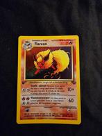 Flareon 3/64 Jungle 1st Ed. Nederlands, Hobby en Vrije tijd, Verzamelkaartspellen | Pokémon, Ophalen of Verzenden, Zo goed als nieuw
