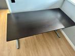 IKEA BEKANT bureau zwart 160x80 cm, Ophalen, In hoogte verstelbaar, Gebruikt, Bureau