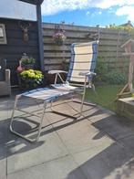 Mooie en goede dukdalf stoel en bankje, Caravans en Kamperen, Kampeermeubelen, Ophalen of Verzenden, Zo goed als nieuw, Campingstoel