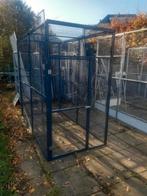 Gebruikte Aliminium voliere antraciet, Ophalen, Gebruikt, Aluminium, Volière