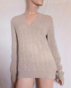 PETER HAHN CASHMERE Trui , Maat 42, Verzenden, Zo goed als nieuw, Maat 42/44 (L), Grijs