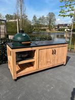 bbq tafel, buitenkeuken douglas, Kamado, Green-egg, Basterd, Maatwerk, Houtskool, Vrijstaand, Nieuw