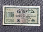 Duitsland 1000 Mark Reichsbankbiljet 15 september 1922, Ophalen of Verzenden, Duitsland, Los biljet