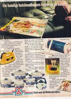 Retro reclame 1978 Wehkamp catalogus koffiezetter pannen, Verzamelen, Retro, Overige typen, Ophalen of Verzenden