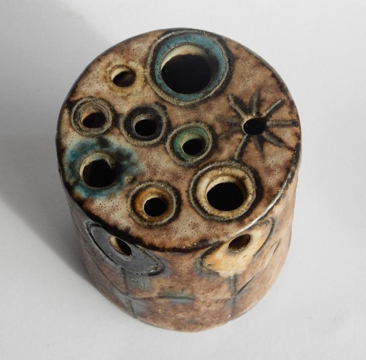 Hannie Mein Vinkega bloemsteker jaren 70, Antiek en Kunst, Antiek | Keramiek en Aardewerk, Ophalen of Verzenden