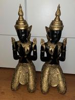 2x tempelwachter beelden, Ophalen, Gebruikt