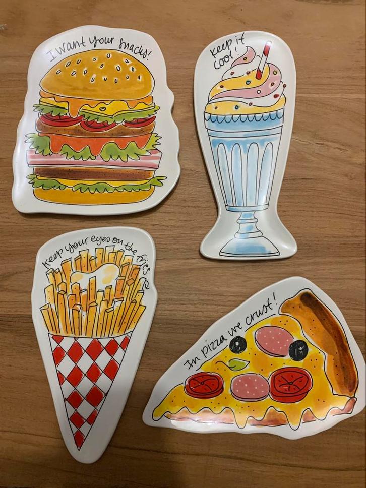 Blond Amsterdam Snackbordjes, Huis en Inrichting, Keuken | Servies, Nieuw, Bord(en), Blond Amsterdam, Aardewerk, Ophalen of Verzenden